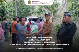 IVONASI LAYANAN PUBLIK AKTA KEMATIAN GPS, AKTA KEMATIAN DAPAT DISERAHKAN SAAT UPACARA PEMAKAMAN